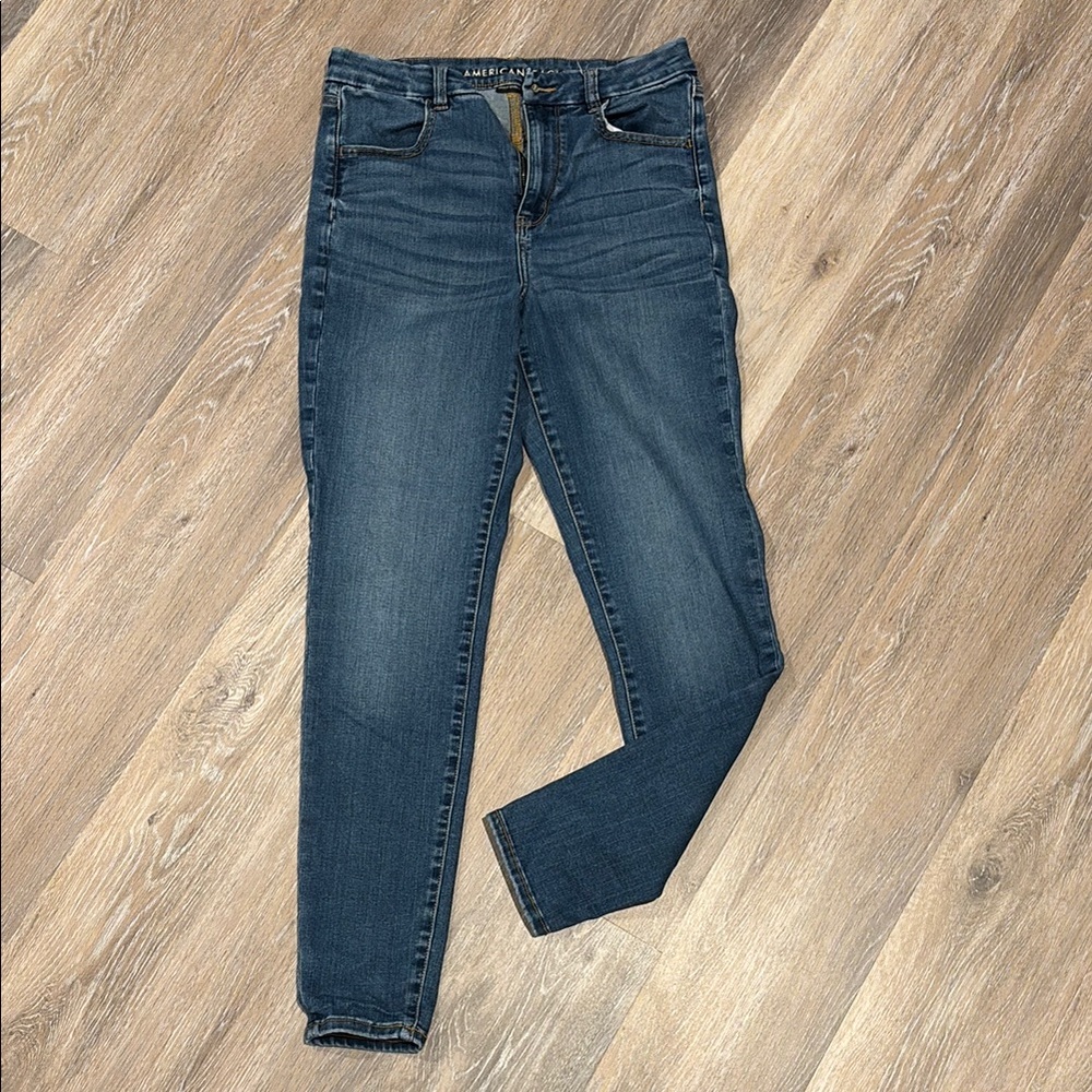 Women's Jeans American Eagle stretchy curvy high rise hi-rise jegging skinny